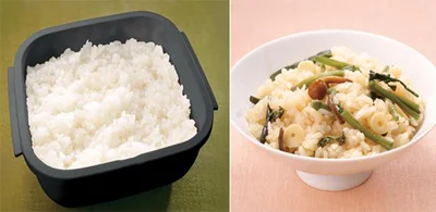 ごはん／山菜おこわ