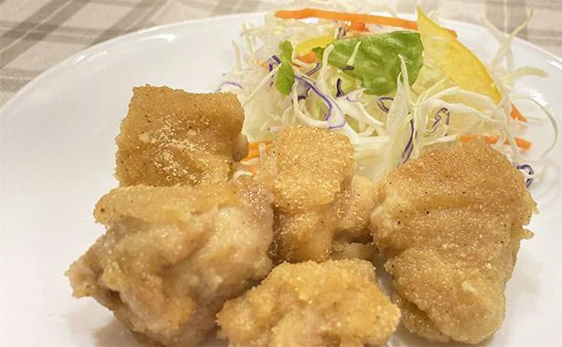 鶏の唐揚げもできちゃいます