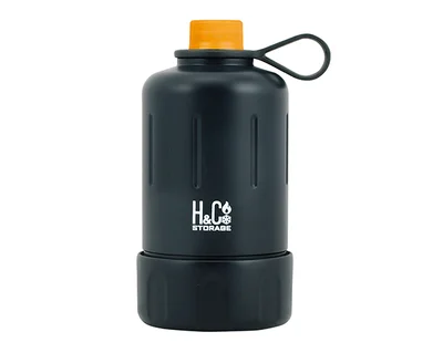 【パール金属】H&Cストレージ ペットボトルカバー 345・500ml兼用▷外径8.5×高さ15cm（持ち手含まず） ￥2,750