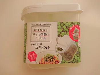 ねぎが固まらない「シャカシャカねぎポット」