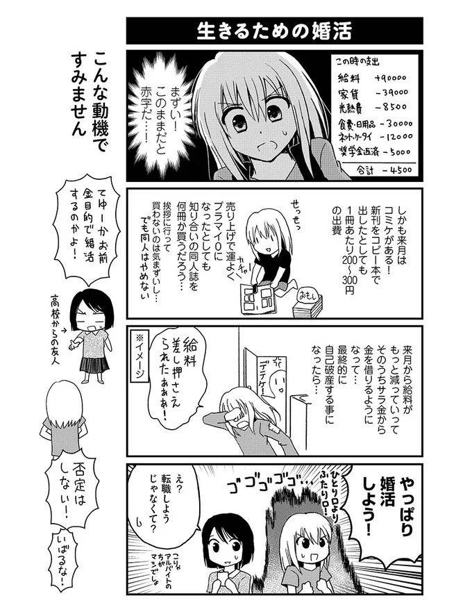 今月赤字だ!!