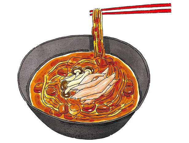 罪悪感なく食べられる!「カレーうどん風」