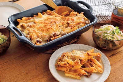  「ミートマカロニグラタン」の献立