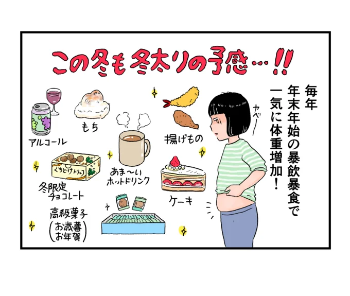 冬太りの予感…!!