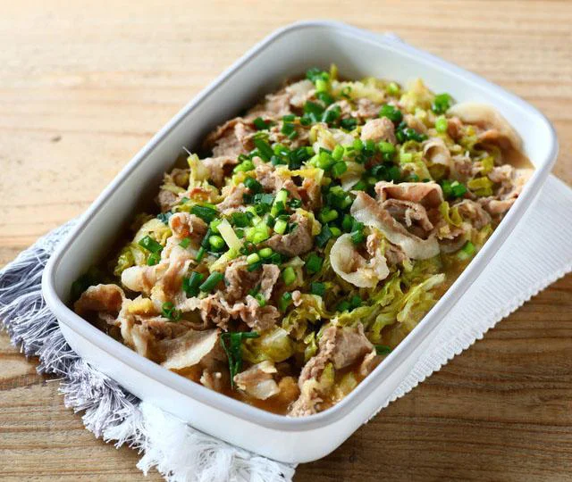 豚とキャベツのみぞれ煮