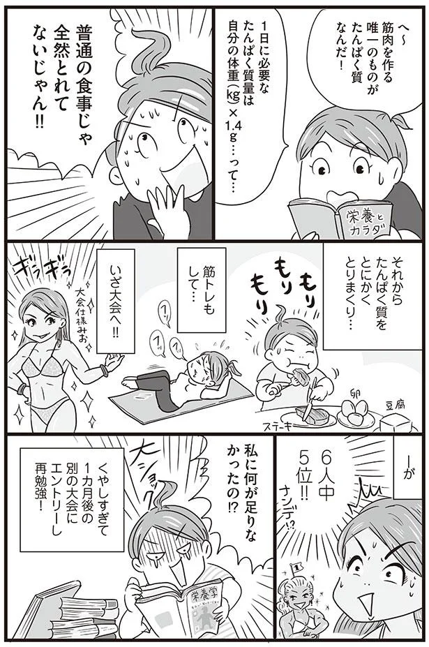 普通の食事じゃ全然とれてないじゃん！！