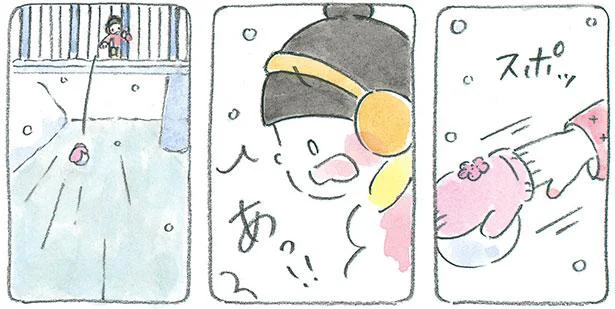 編んでくれた手袋が…！ 泣いた子を笑顔にしたおばあちゃんの魔法の言葉／梅さんと小梅さん（8）