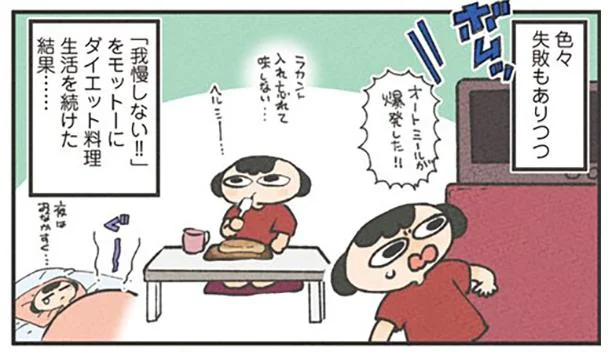 運動嫌い、料理苦手、根性ナシな私が、レシピを工夫して30キロ減量に成功！／食べるのを1回も我慢せずに30キロ痩せました！（1）