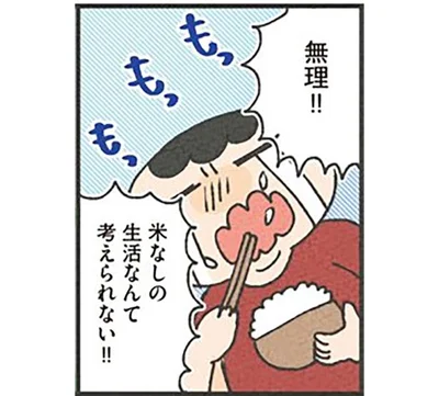 米なしの生活なんて考えられない！