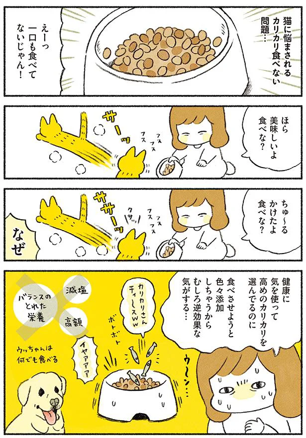 一口も食べてないじゃん!