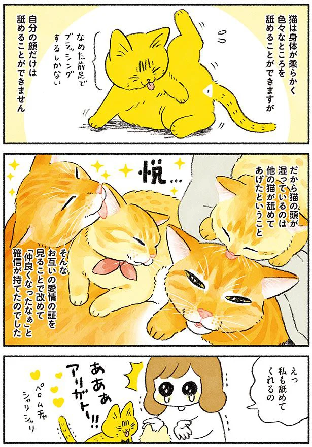 私も舐めてくれるの!?