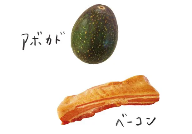 硬いアボカドを使って、勢いで作ったらとってもおいしかったんです…!