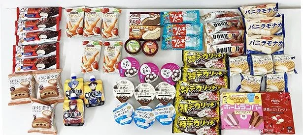 スタッフさんがおすすめしてくれたのが9000円相当の内容で5555円というアイス福袋。ぎっしり入ってます！