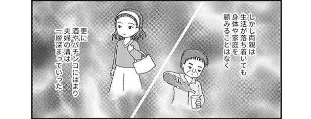 両親は生活が落ち着いても身体や家庭を顧みることはなかった