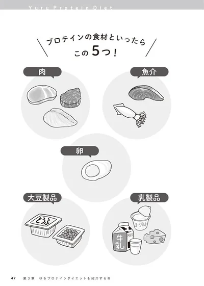 プロテイン食材といったらこの5つ！