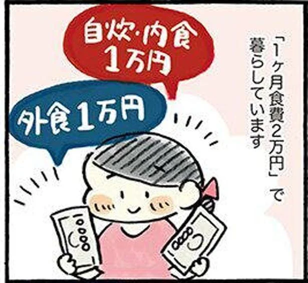 お金をかけなくても楽しい食生活。1ヶ月の食費は2万円に決めた！／おひとりさまのゆたかな年収200万生活（1）