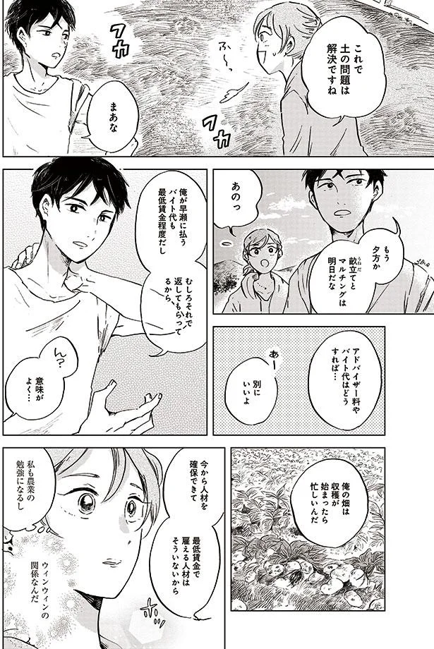 これで土の問題は解決ですね