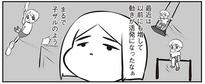 以前にも増して動きが活発になったなぁ