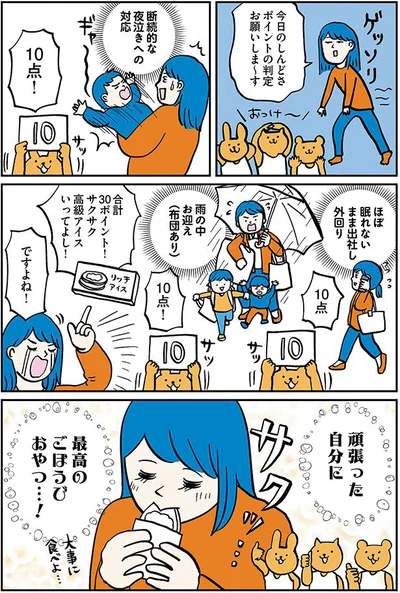  頑張った自分にごほうびおやつ