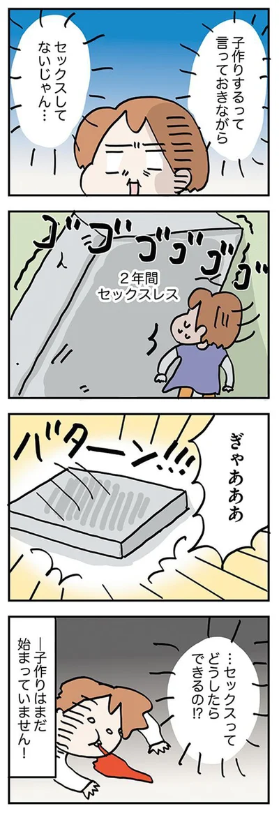 …セックスってどうしたらできるの！？