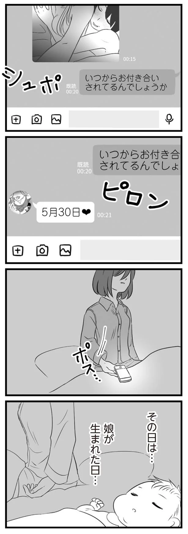 その日は娘が生まれた日…