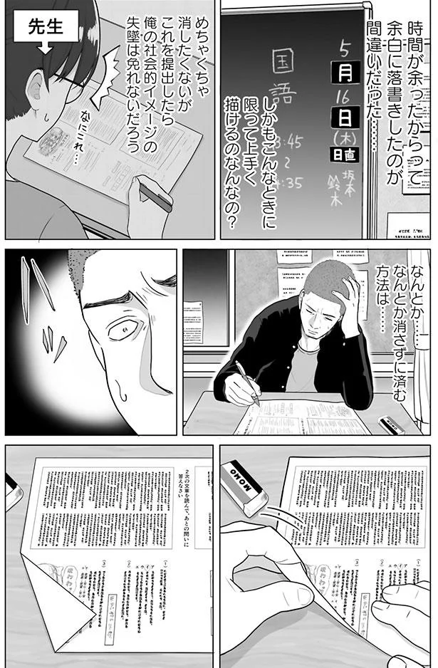 なんとか…なんとか消さずに済む方法は…