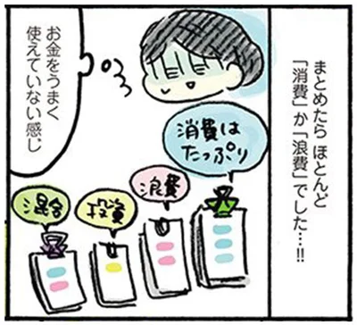 お金をうまく使えていない感じ