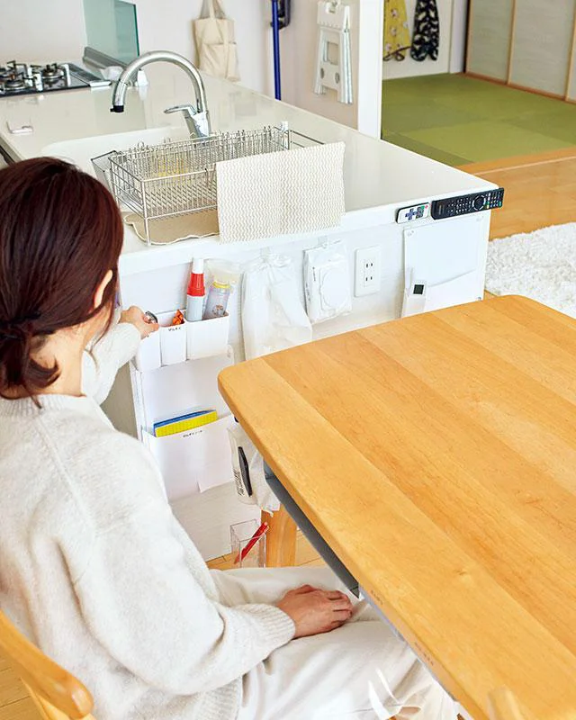 家じゅうの壁や側面はまだまだ収納に使える!