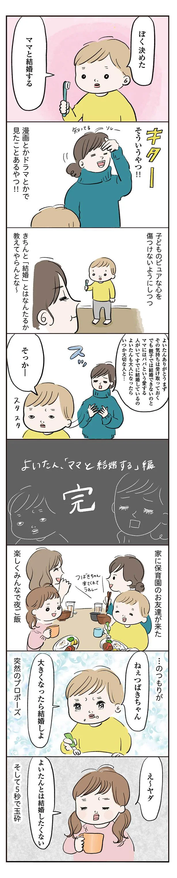 ぼく決めた　ママと結婚する