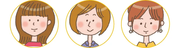 レタスクラブ読者庄﨑千晶さん松本千恵子さん 町田 恵さん