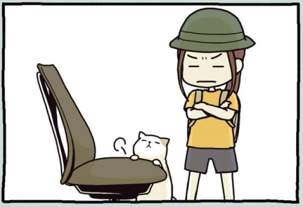 圧倒的強者 椅子の上からどかない猫をしょっぴく小学生 職場の猫 2 レタスクラブ 圧倒的強者 椅子の上からどかない猫をしょっぴく小学生 職場の猫 2 レタスクラブ