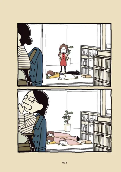 床暖房のおかげで椅子が奪われない