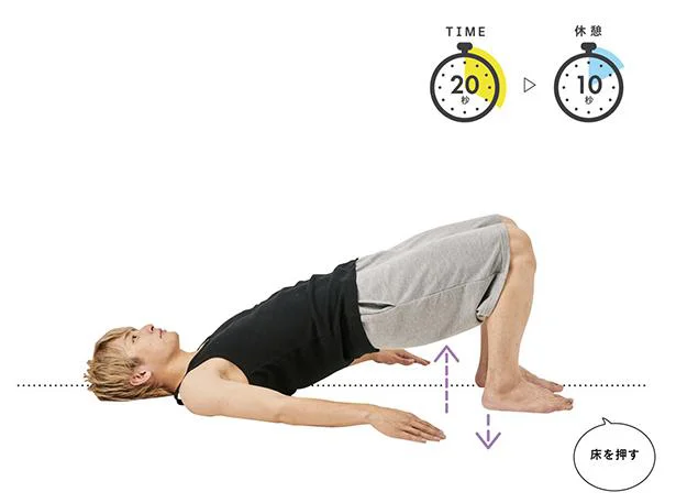 お腹とお尻を鍛えたい時は？○○は内ももに効果的！／見た目リセットダイエット（3）