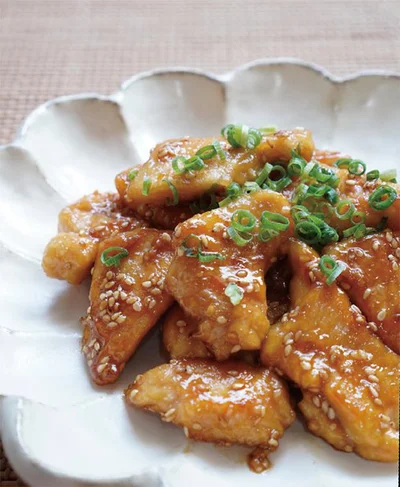 おつまみにもぴったり「鶏むね肉の甘酢和え」