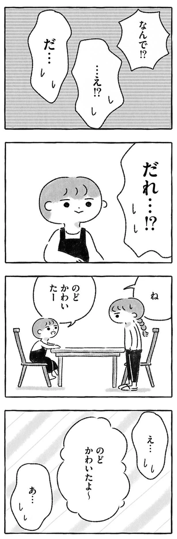 だ…だれ…！？