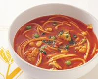 トマトソースでスピーディに！「とりのミネストローネ」／太らないスープ（4）