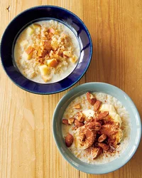 一日のスタートにピッタリ！ ミルクと一緒に温めたオートミールを朝食にして「ゆる腸活」