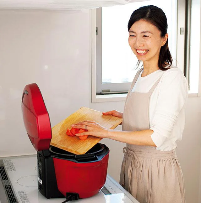 電気調理鍋でほぼ調理しない生活～mihoさん～