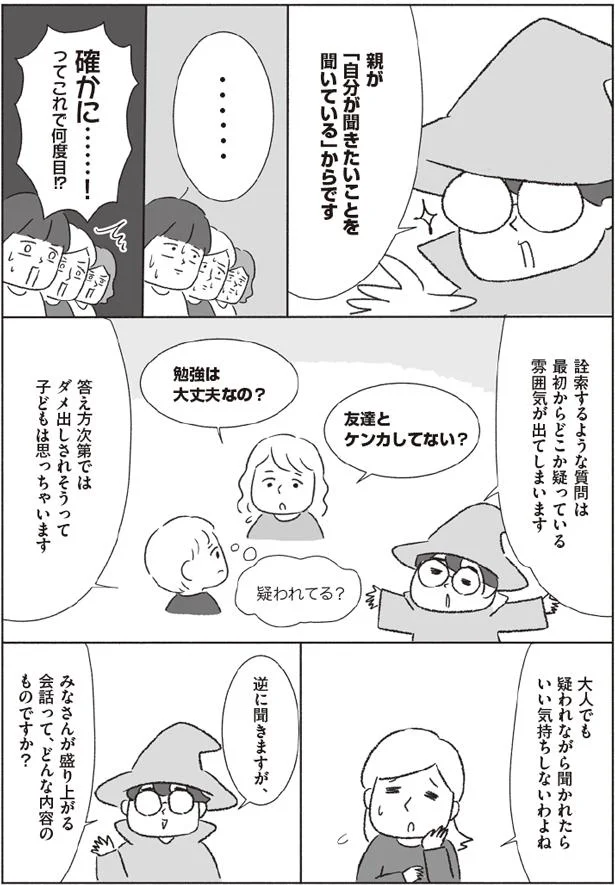 「自分が聞きたいことを聞いている」からです