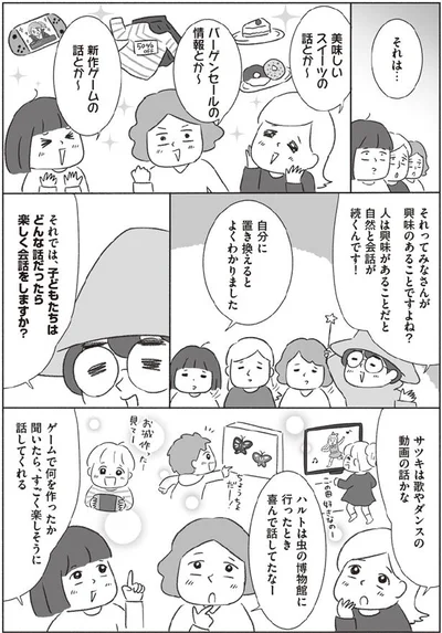 興味があることだと自然と会話が続くんです