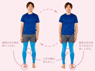 足首ストレッチ1
