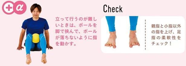 足首ストレッチ+α