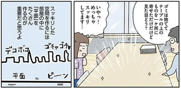 大事なのは「平面」