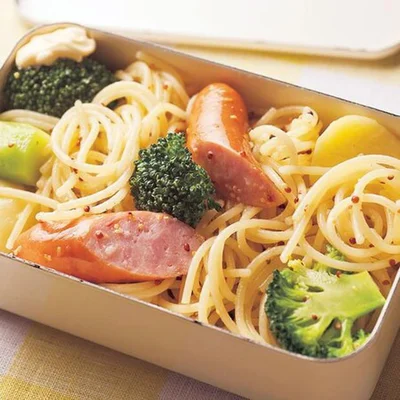 「ごろごろ野菜のパスタ弁当」／まだある！アイデアお弁当画像（6/23）