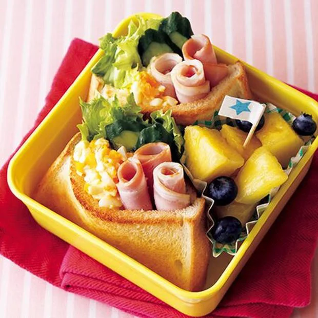 「ミックスポケットサンド弁当」／まだある！アイデアお弁当画像（14/23）