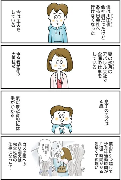  僕は主夫で、妻が大黒柱