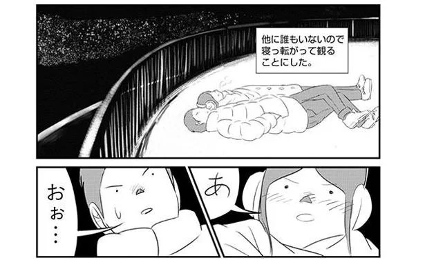 星を見たら興味持つかも？ ノリで流星群を見に行きました／妻は他人 だから夫婦は面白い（2）