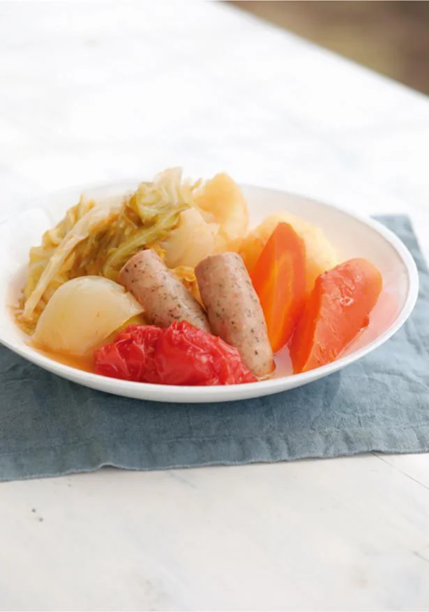 大きめ野菜の旨味がスープに染みた「豪快!野菜たっぷりポトフ」