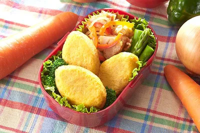  「お弁当にGood!(R) たっぷり野菜のトマトオムレツ」