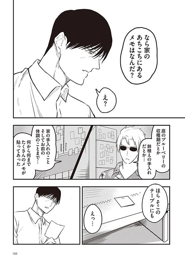 家のあちこちにあるメモ